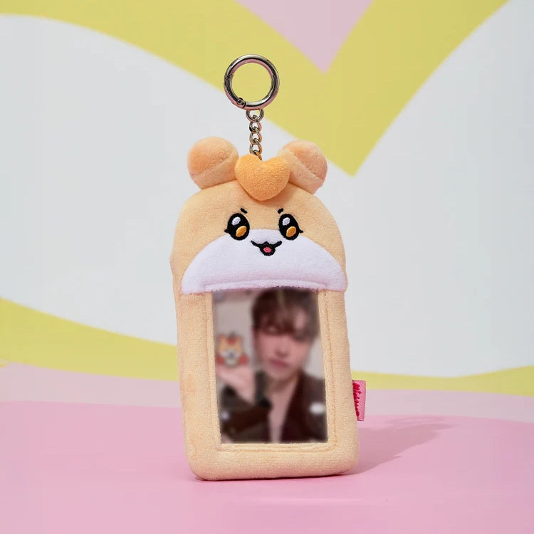 ATEEZ - MIGHTEEZ Plush Photocard Holder Keyring [Press, Start ATEEZ - MIGHTEEZ Plush Photocard Holder Keyring [Press, Start