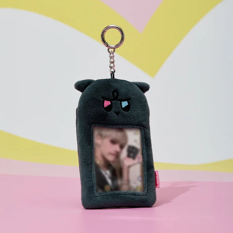 ATEEZ - MIGHTEEZ Plush Photocard Holder Keyring [Press, Start ATEEZ - MIGHTEEZ Plush Photocard Holder Keyring [Press, Start