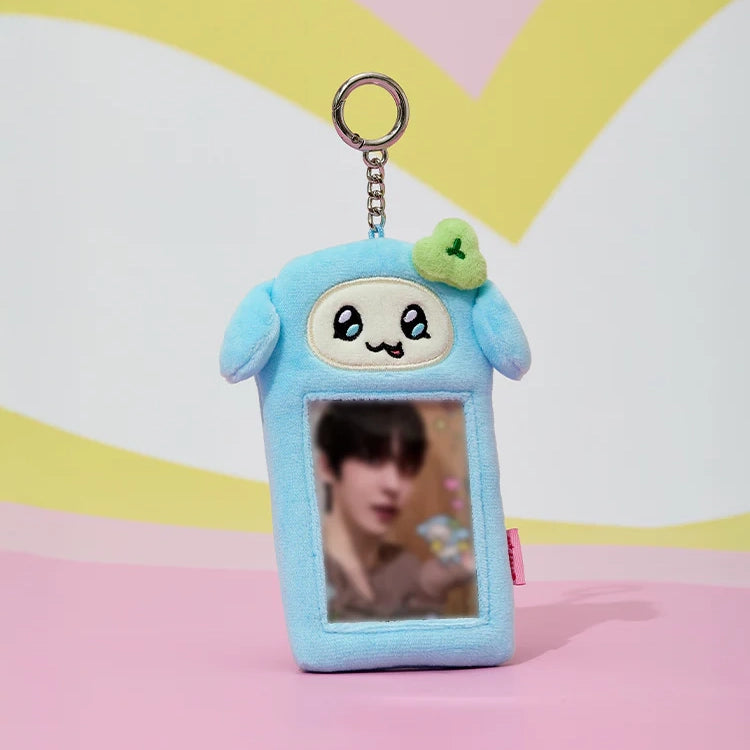 ATEEZ - MIGHTEEZ Plush Photocard Holder Keyring [Press, Start ATEEZ - MIGHTEEZ Plush Photocard Holder Keyring [Press, Start