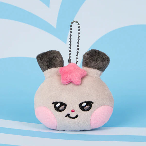 ATEEZ MIGHTEEZ Plush Keyring Badge ddeongyo Ver - Main Image