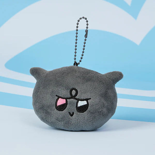ATEEZ MIGHTEEZ Plush Keyring Badge kkamyo Ver - Main Image
