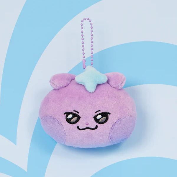 ATEEZ MIGHTEEZ Plush Keyring Badge saniyo Ver - Main Image
