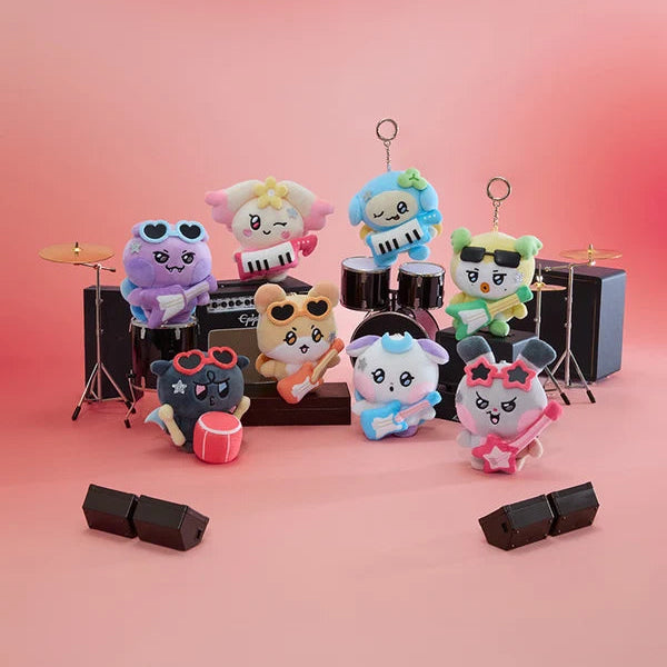 ATEEZ MIGHTEEZ Plush Keyring ROCKSTAR MIGHTEEZ Rock The Stage - Main Image