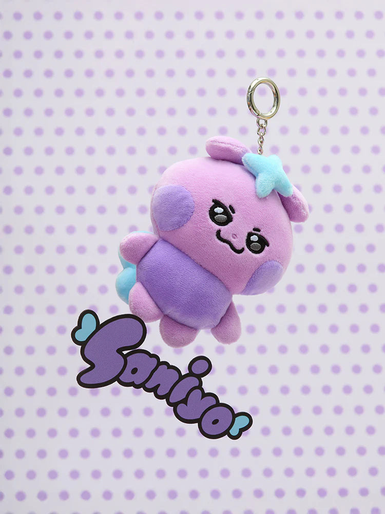 ATEEZ - MIGHTEEZ Plush Keyring [Press, Start! Enter the MIGHTEEZ POP-UP Vol.2]