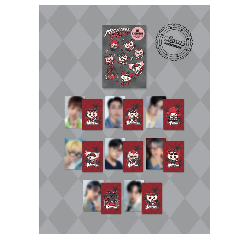 ATEEZ MIGHTEEZ Random Trading Photocard Set MIGHTEEZ Rock The Stage US Exclusive - Main Image