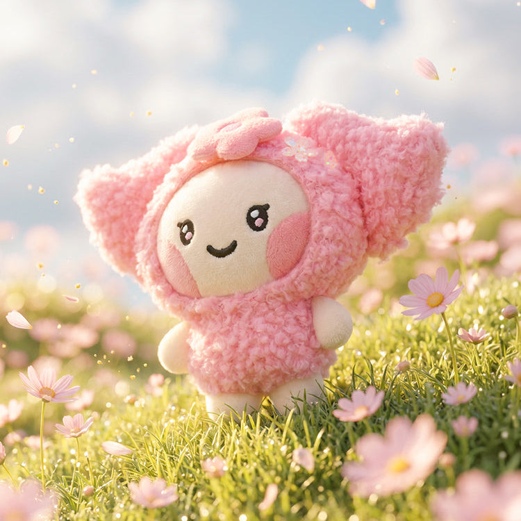 ATEEZ MIGHTEEZ Weather Fairy Plush Keyring MIGHTEEZ Berry Breezy Fairy - ddangyo Ver - Main Image 1