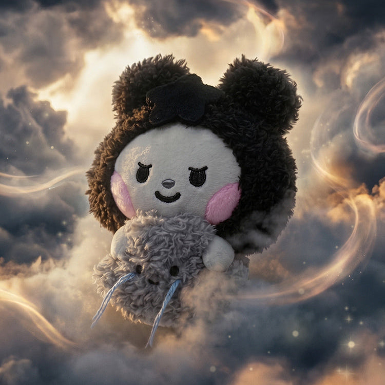 ATEEZ MIGHTEEZ Weather Fairy Plush Keyring MIGHTEEZ Berry Breezy Fairy - ddeongyo Ver - Main Image 1
