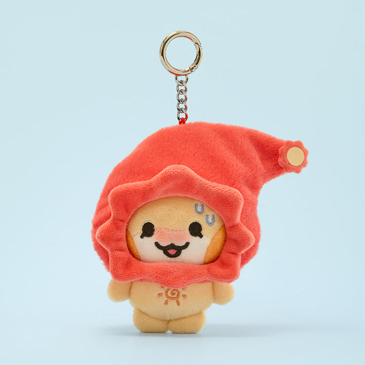 ATEEZ MIGHTEEZ Weather Fairy Plush Keyring MIGHTEEZ Berry Breezy Fairy - hongyo Ver - Main Image 2