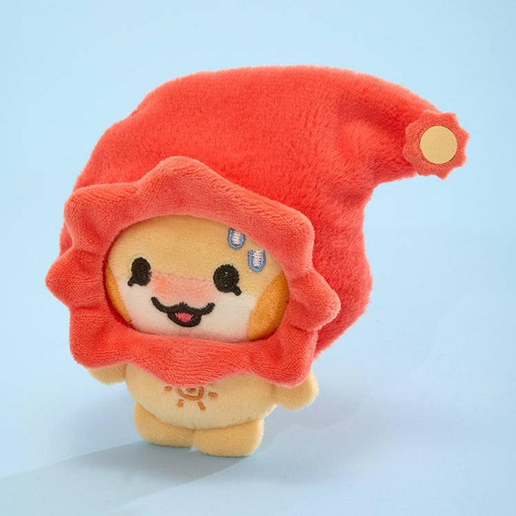 ATEEZ MIGHTEEZ Weather Fairy Plush Keyring MIGHTEEZ Berry Breezy Fairy - hongyo Ver - Main Image 4