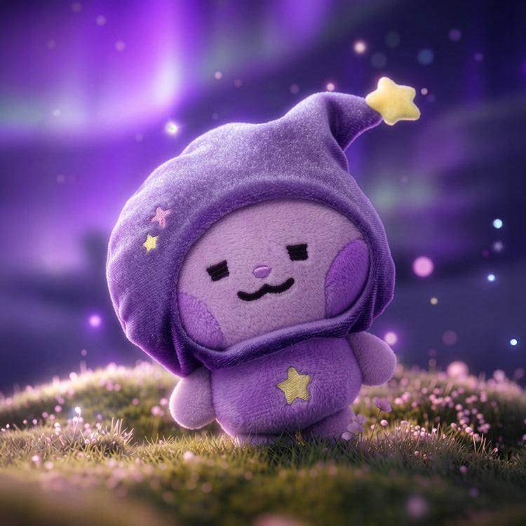 ATEEZ MIGHTEEZ Weather Fairy Plush Keyring MIGHTEEZ Berry Breezy Fairy - saniyo Ver - Main Image 1