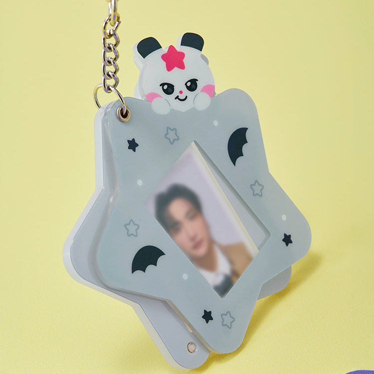 ATEEZ MIGHTEEZ Wonder Room ID Photocard Holder Keyring MIGHTEEZ Wonder Room POP-UP - ddeongyo Ver -  Main Image 3