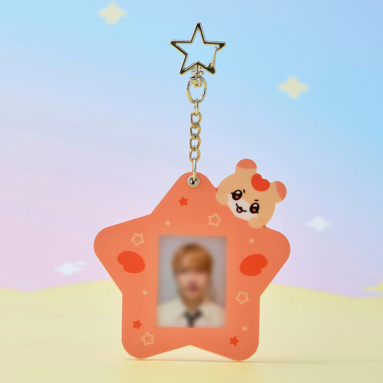 ATEEZ MIGHTEEZ Wonder Room ID Photocard Holder Keyring MIGHTEEZ Wonder Room POP-UP - hongyo Ver -  Main Image 1