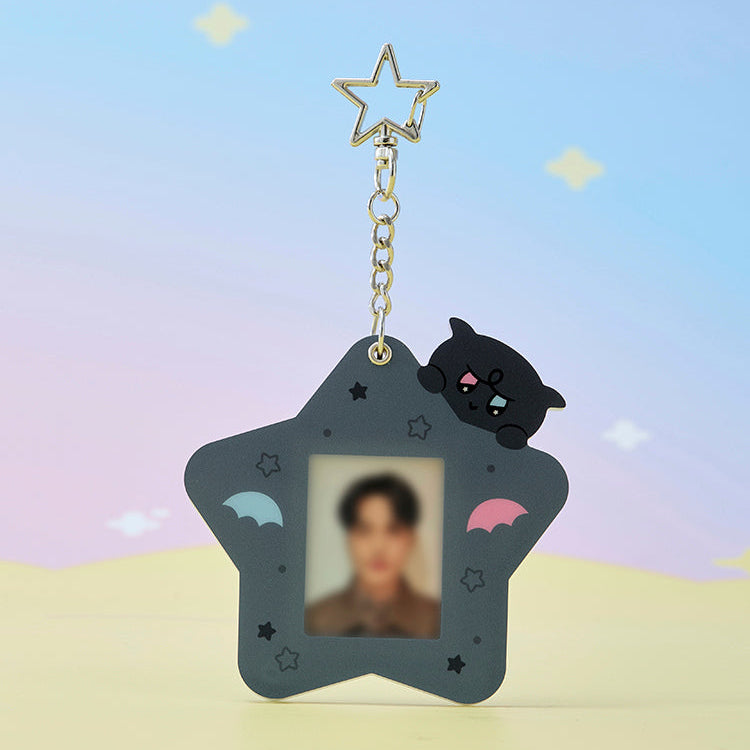 ATEEZ MIGHTEEZ Wonder Room ID Photocard Holder Keyring MIGHTEEZ Wonder Room POP-UP - kkamyo Ver -  Main Image 1
