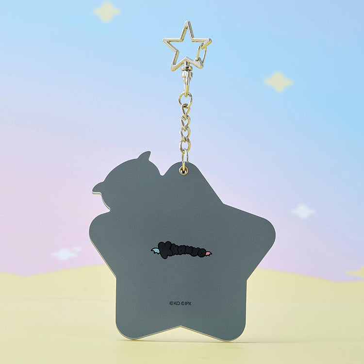 ATEEZ MIGHTEEZ Wonder Room ID Photocard Holder Keyring MIGHTEEZ Wonder Room POP-UP - kkamyo Ver -  Main Image 2