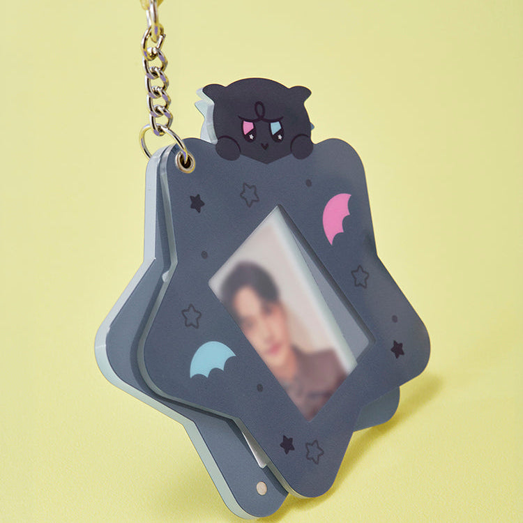 ATEEZ MIGHTEEZ Wonder Room ID Photocard Holder Keyring MIGHTEEZ Wonder Room POP-UP - kkamyo Ver -  Main Image 3