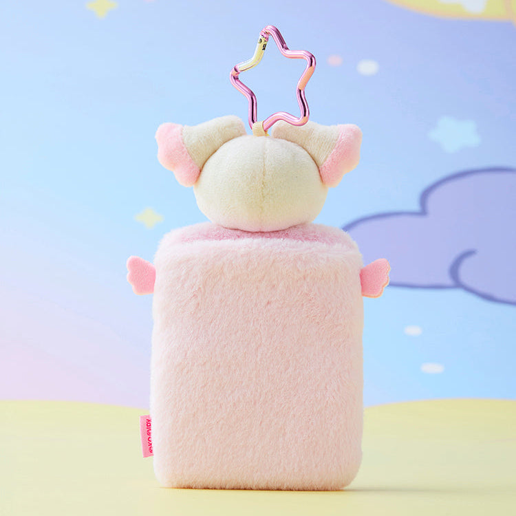 ATEEZ MIGHTEEZ Wonder Room Photocard Holder Plush Keyring MIGHTEEZ Wonder Room POP-UP - ddangyo Ver - Main Image 2