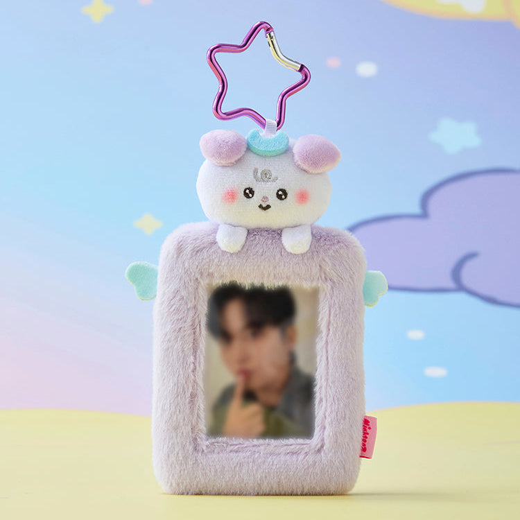 ATEEZ MIGHTEEZ Wonder Room Photocard Holder Plush Keyring MIGHTEEZ Wonder Room POP-UP - jjongyo Ver - Main Image 1