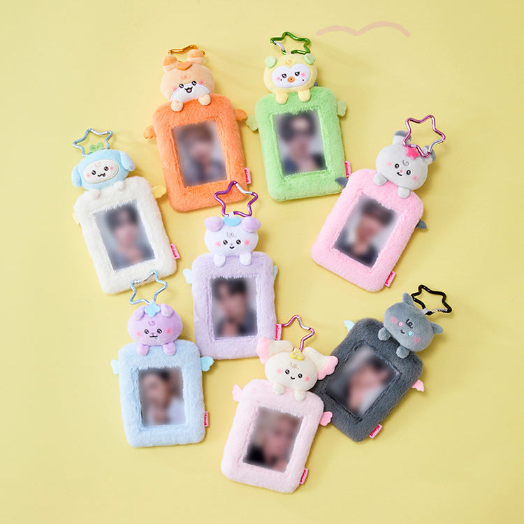 ATEEZ MIGHTEEZ Wonder Room Photocard Holder Plush Keyring MIGHTEEZ Wonder Room POP-UP - Main Image