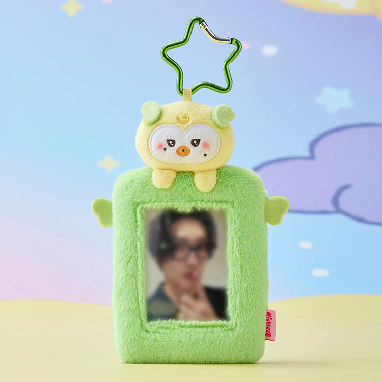 ATEEZ MIGHTEEZ Wonder Room Photocard Holder Plush Keyring MIGHTEEZ Wonder Room POP-UP - mingyo Ver - Main Image 1