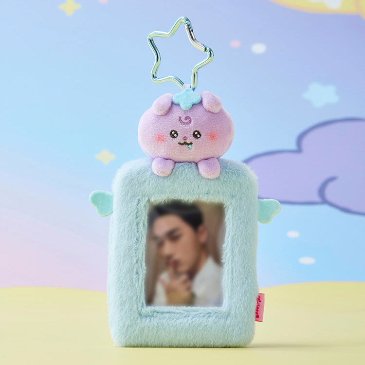 ATEEZ - MIGHTEEZ Wonder Room Photocard Holder Plush Keyring