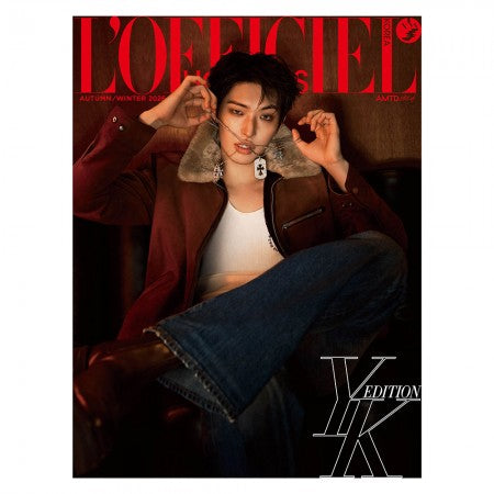 ATEEZ MINGI Cover LOFFICIEL Korea 2026 Autumn Winter Special Issue A Ver - main image