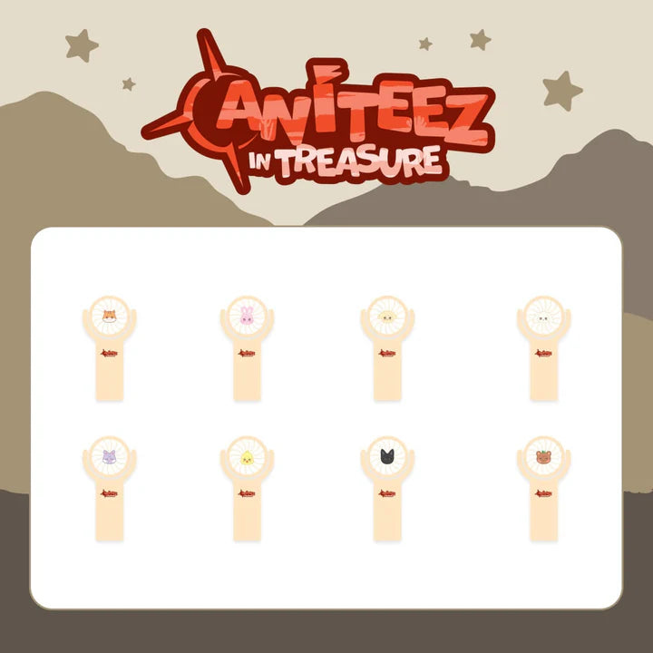 ATEEZ Mini Fan ANITEEZ IN TREASURE Official MD - main image
