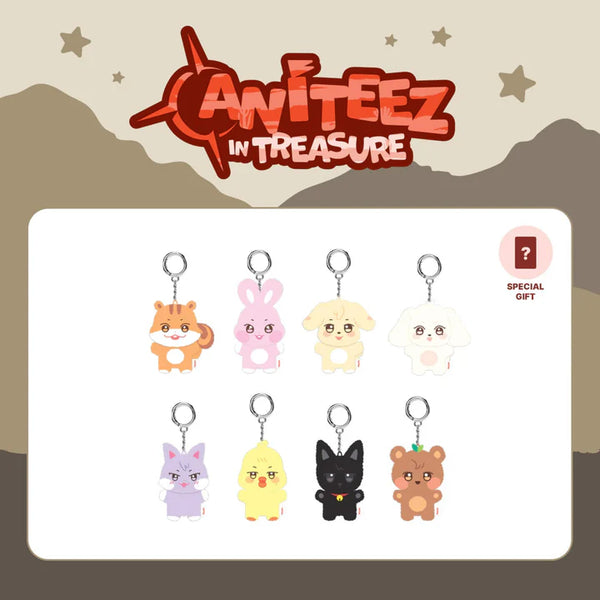 ATEEZ - Mini Plush [ANITEEZ IN TREASURE Official MD] - K PLACE