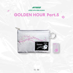 ATEEZ ユノ ポップアップ GOLDEN HOUR ミニポーチ トレカ ATEEZ - Mini Pouch [GOLDEN HOUR : Part.5 POP-UP Store Official MD
