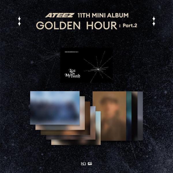 ATEEZ MV Behind Postcard Set GOLDEN HOUR Part 2 Official MD - main image