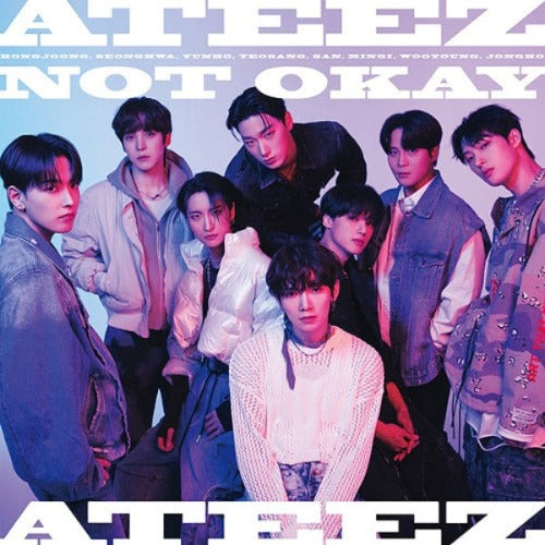 ATEEZ - NOT OKAY 3rd JP Single Album - Limited Edition A Main Image