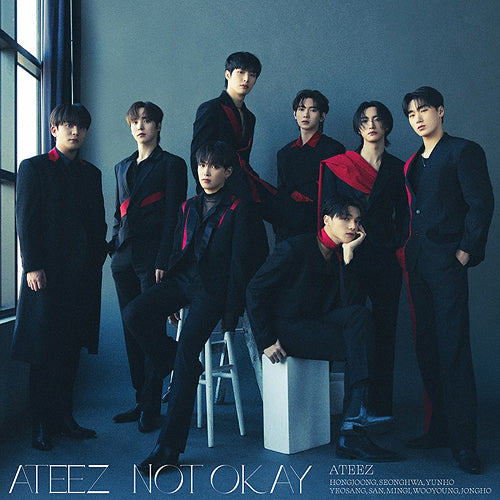 ATEEZ - NOT OKAY 3rd JP Single Album - Regular Edition Main Image