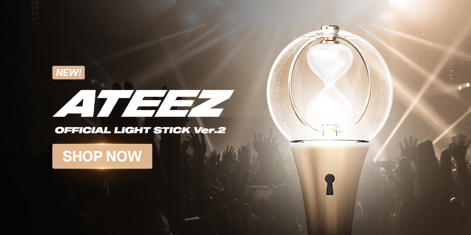 ATEEZ Official Light Stick version 2 banner
