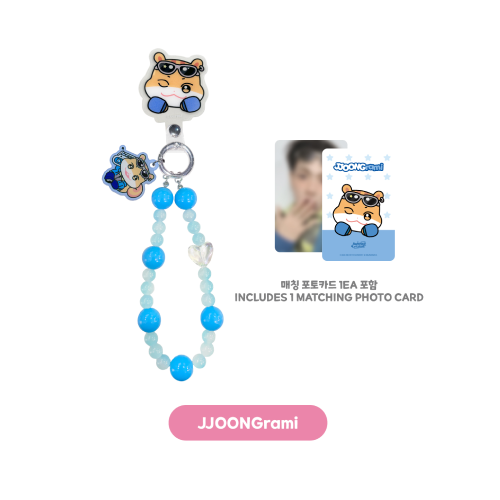 ATEEZ - Phone Tag Beads Strap [ANITEEZ IN COLOR Official MD] - K PLACE