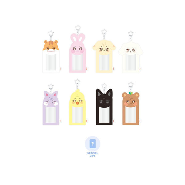 驚きの価格が実現！ Keyring Holder Photocard Plush - ATEEZ [ANITEEZ CITY ICE IN Idol