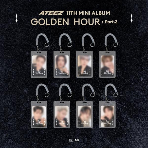 ATEEZ Photocard Holder Set GOLDEN HOUR Part 2 Official MD - main image