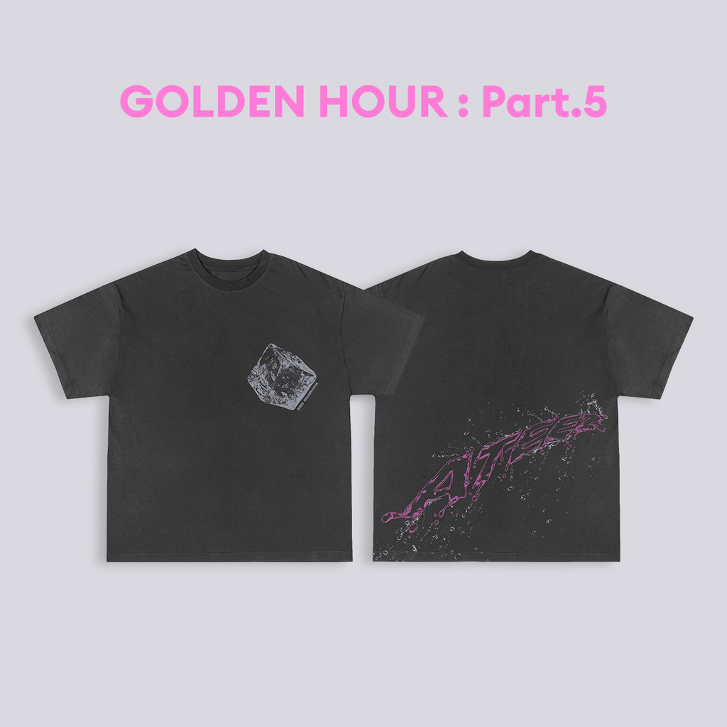ATEEZ - Pigment T-Shirt [GOLDEN HOUR : Part.5 Official MD] - K PLACE
