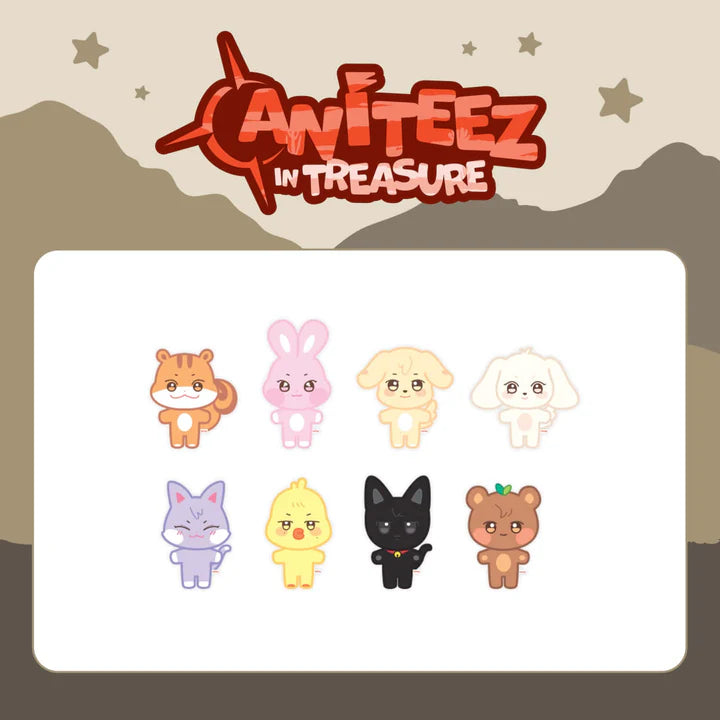 ATEEZ Plush Doll ANITEEZ IN TREASURE Official MD - main image