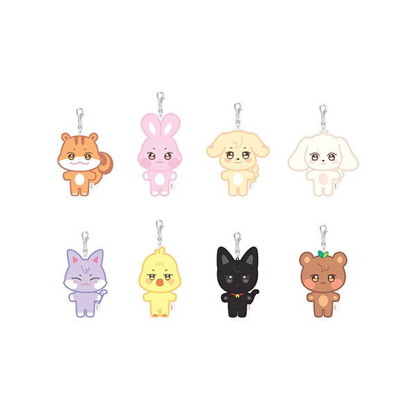 ATEEZ Plush Keyring ANITEEZ in Ice City 2nd Official MD - main image