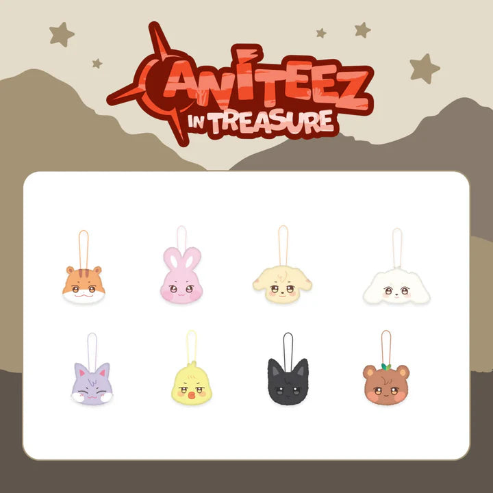 ATEEZ Plush Name Tag ANITEEZ IN TREASURE Official MD - main image