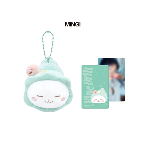 ATEEZ Plush Sea Collection 8th Anniversary Exhibition BLUE DRIFT Official MD MINGI Ver - main image