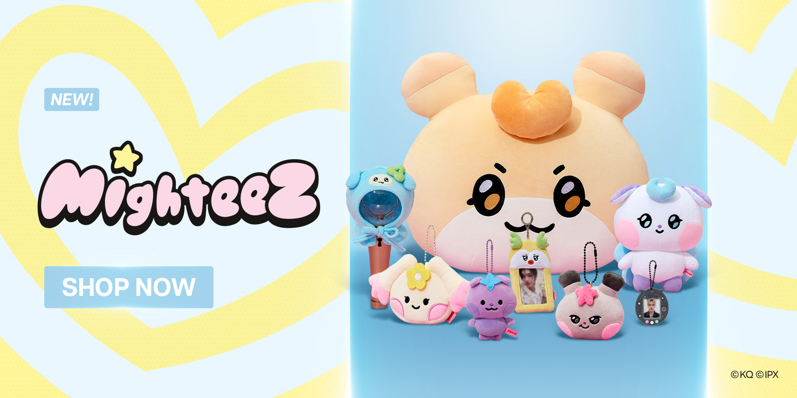 ATEEZ Press, Start! Enter the MIGHTEEZ Pop-Up Vol 2 banner