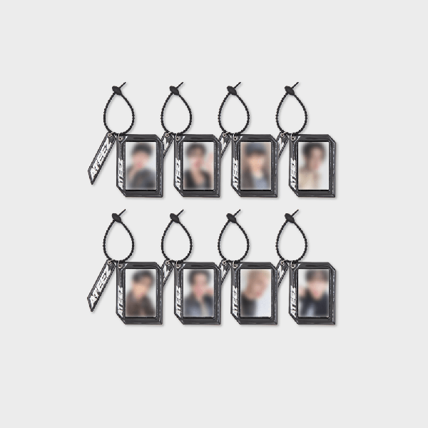 ATEEZ - PVC Photocard Holder Keyring GOLDEN HOUR Part 3 Official MD main image