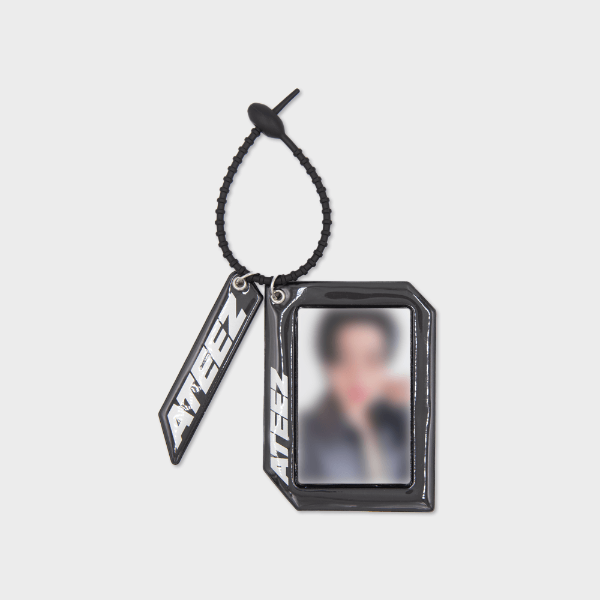 ATEEZ - PVC Photocard Holder Keyring GOLDEN HOUR Part 3 Official MD Mingi