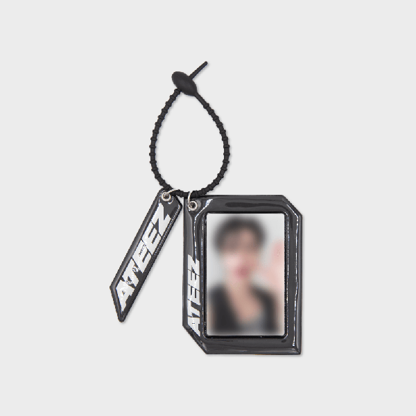 ATEEZ - PVC Photocard Holder Keyring GOLDEN HOUR Part 3 Official MD Seonghwa