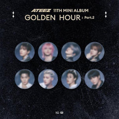 ATEEZ - Random Can Badge [GOLDEN HOUR : Part.2 Official MD] - K PLACE