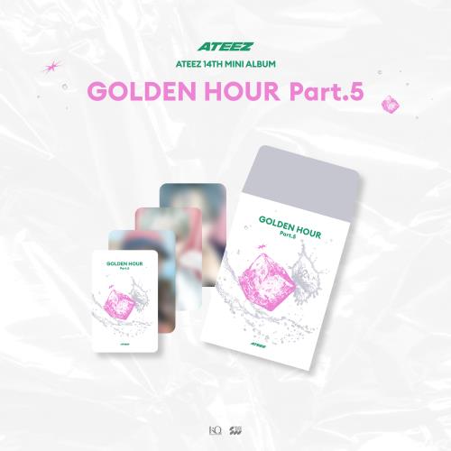 ATEEZ Random Trading Card GOLDEN HOUR Part 5 POP-UP Store Official MD - main image