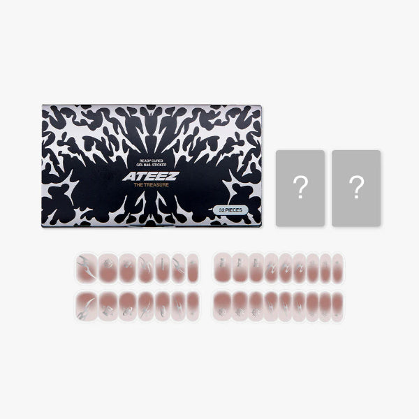ATEEZ READY CURED GEL NAIL STICKER THE TREASURE - Main Image