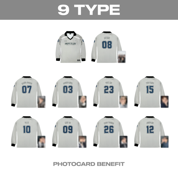 ATEEZ Replica Long Sleeve 2025 World Tour TOWARDS THE LIGHT WILL TO POWER IN EUROPE POP-UP MD main image