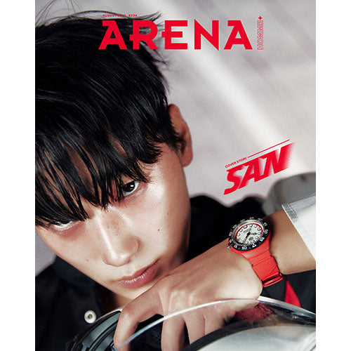 K-POP・アジア ATEEZ SAN ATEEZ SAN Cover - ARENA HOMME+ Korea [August 2025] - K PLACE