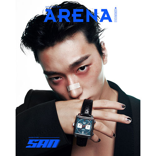 ATEEZ SAN Cover - ARENA HOMME+ Korea [August 2025] - K PLACE